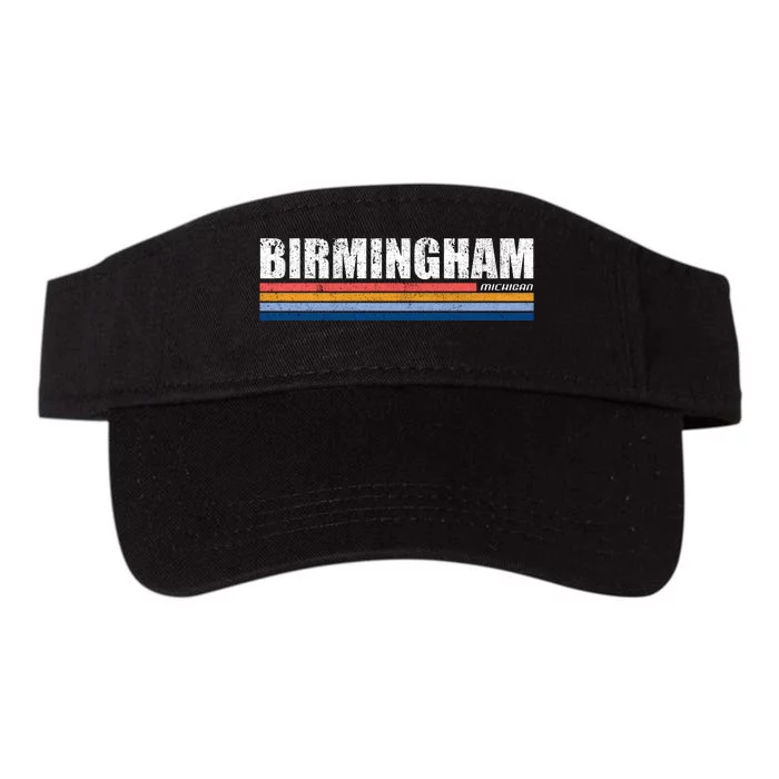 Birmingham Michigan Retro Valucap Bio-Washed Visor