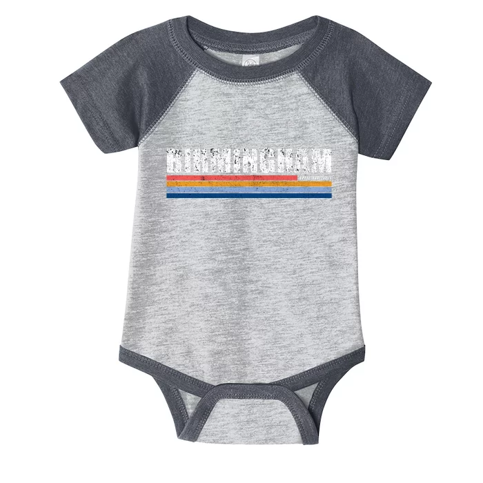 Birmingham Michigan Retro Infant Baby Jersey Bodysuit