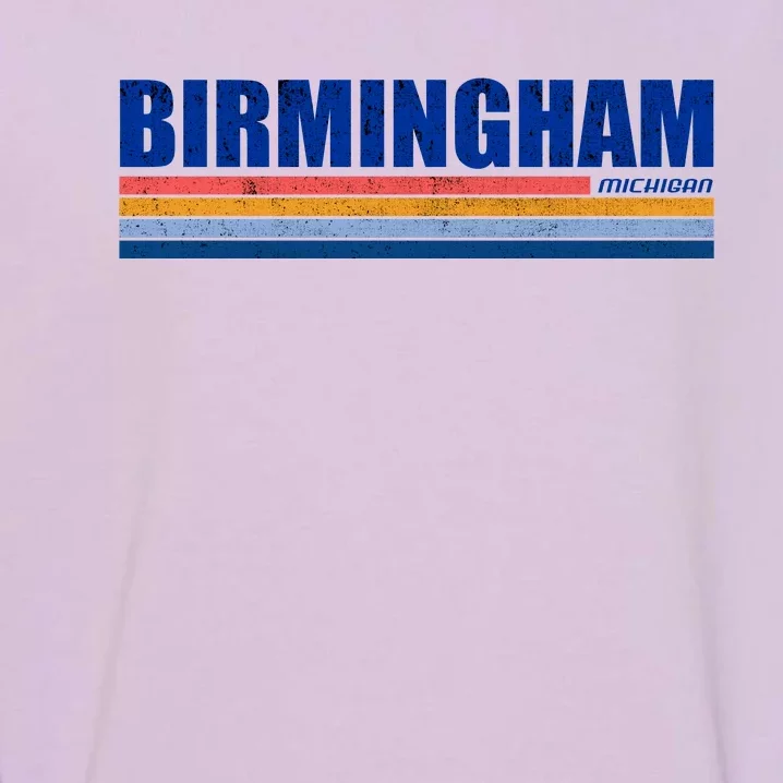 Birmingham Michigan Retro Garment-Dyed Sweatshirt