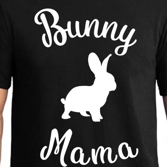 Bunny Mama Rabbit Lover Gift Pajama Set