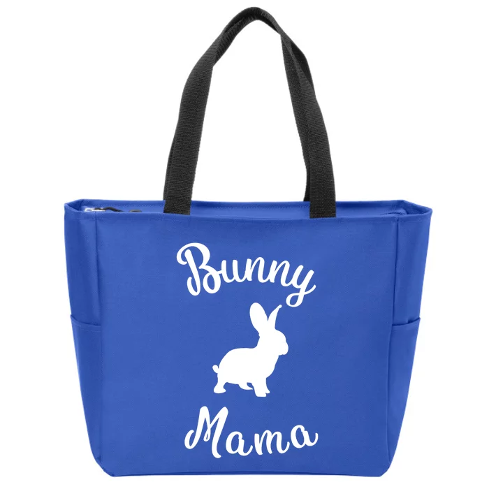 Bunny Mama Rabbit Lover Gift Zip Tote Bag