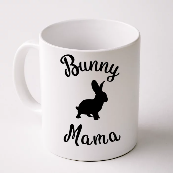 Bunny Mama Rabbit Lover Gift Front & Back Coffee Mug