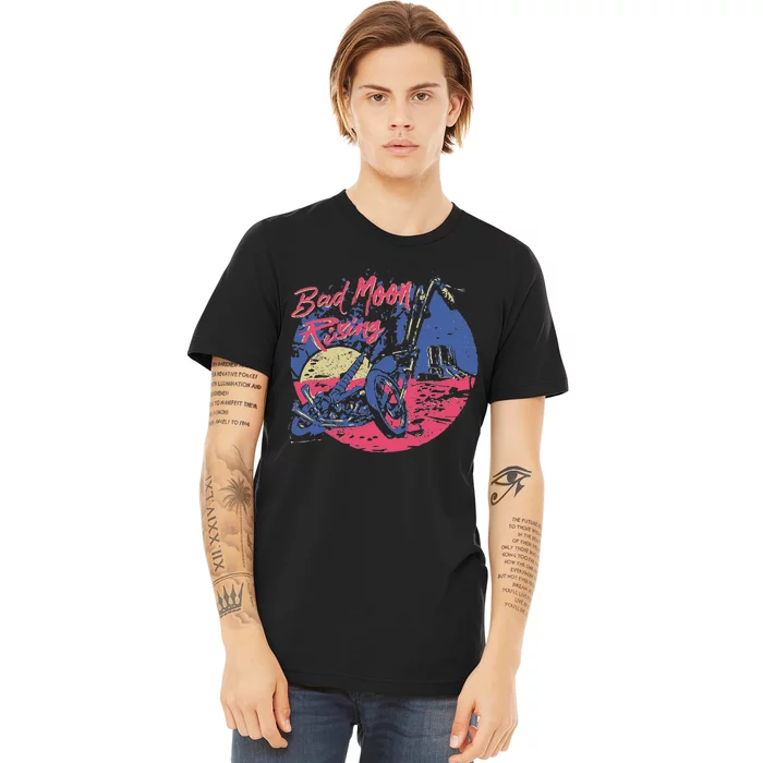 Bad Moon Rising Moon Premium T-Shirt