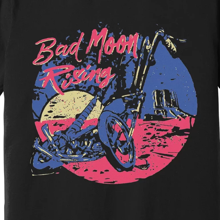 Bad Moon Rising Moon Premium T-Shirt