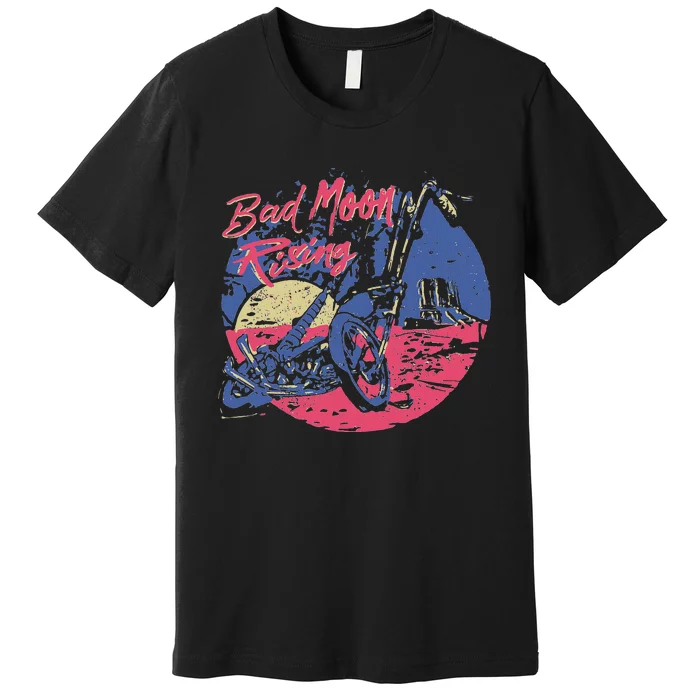 Bad Moon Rising Moon Premium T-Shirt