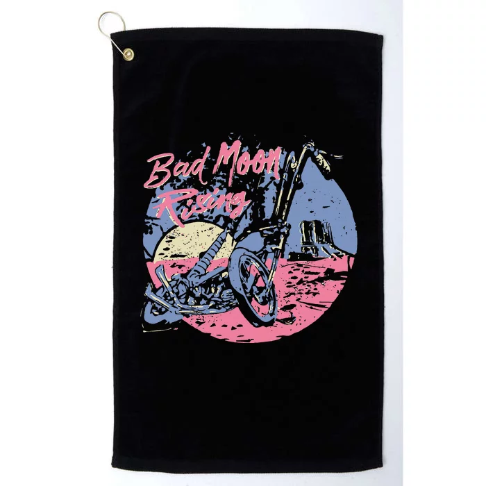 Bad Moon Rising Moon Platinum Collection Golf Towel