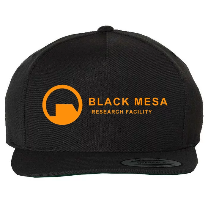 Black Mesa Research Wool Snapback Cap