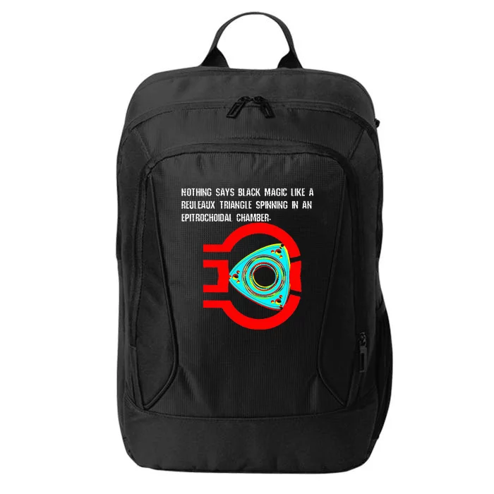 Black Magic Rotary Engine City Backpack