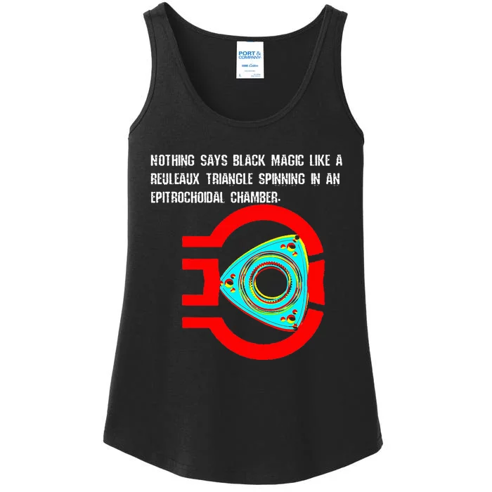 Black Magic Rotary Engine Ladies Essential Tank