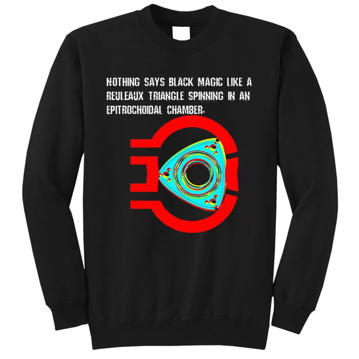 Black Magic Rotary Engine Tall Sweatshirt