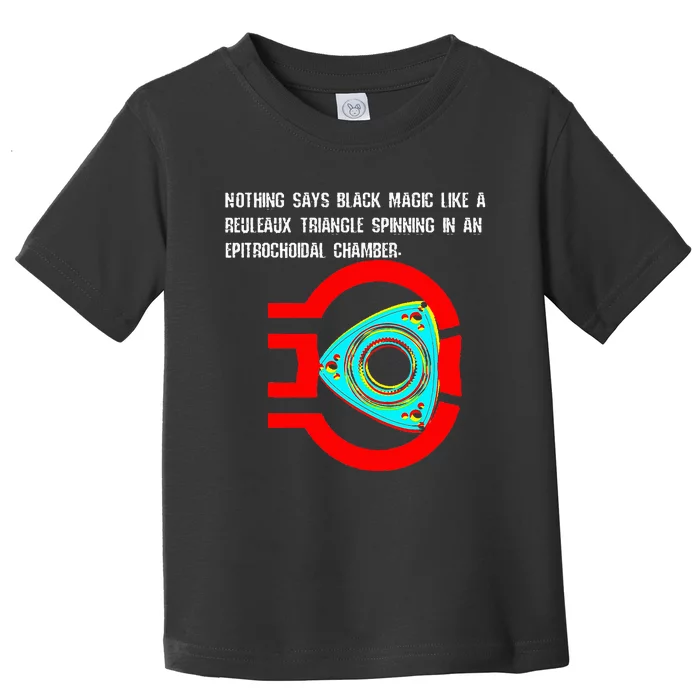 Black Magic Rotary Engine Toddler T-Shirt