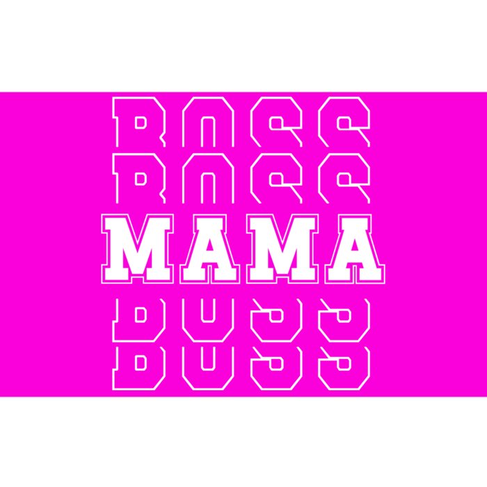 Boss Mama Retro Mom Gift Bumper Sticker