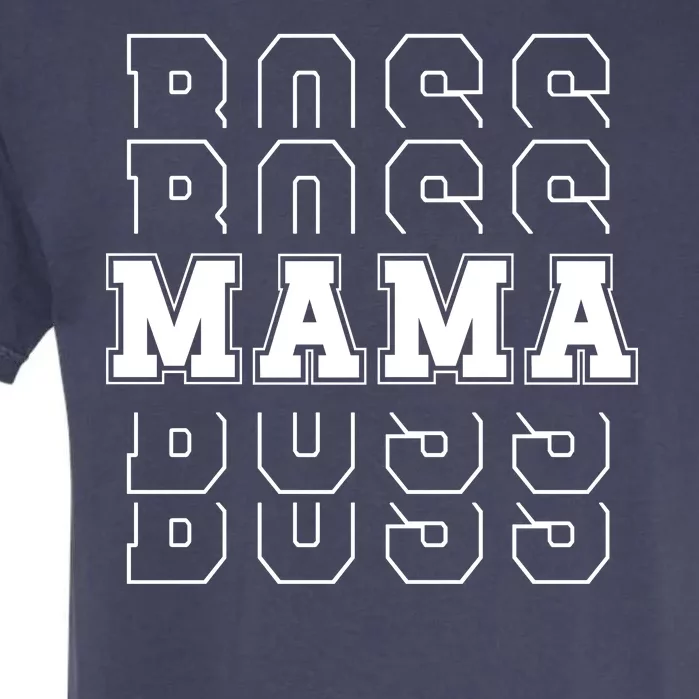 Boss Mama Retro Mom Gift Garment-Dyed Heavyweight T-Shirt