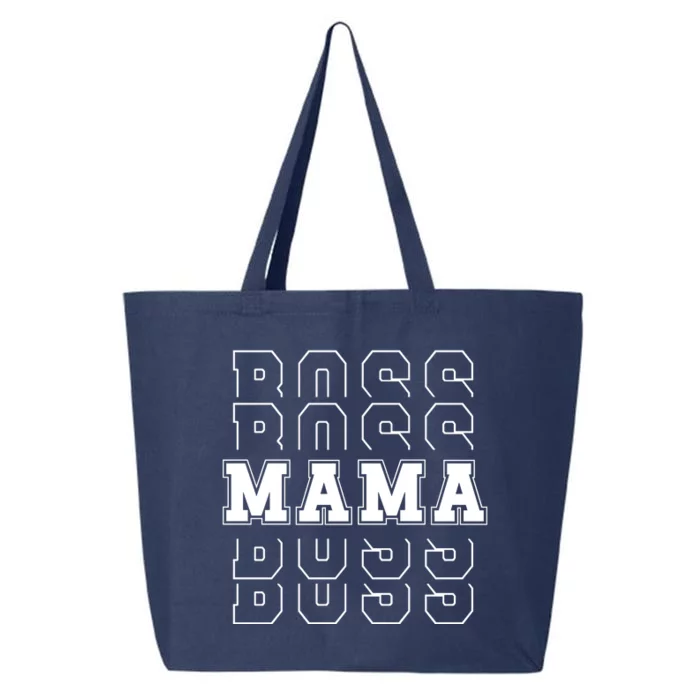 Boss Mama Retro Mom Gift 25L Jumbo Tote