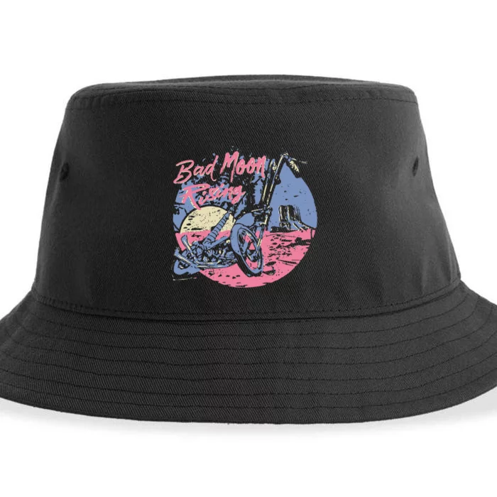 Bad Moon Rising Moon Sustainable Bucket Hat