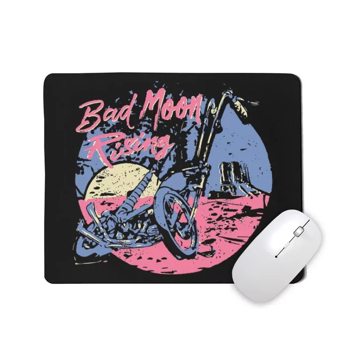 Bad Moon Rising Moon Mousepad