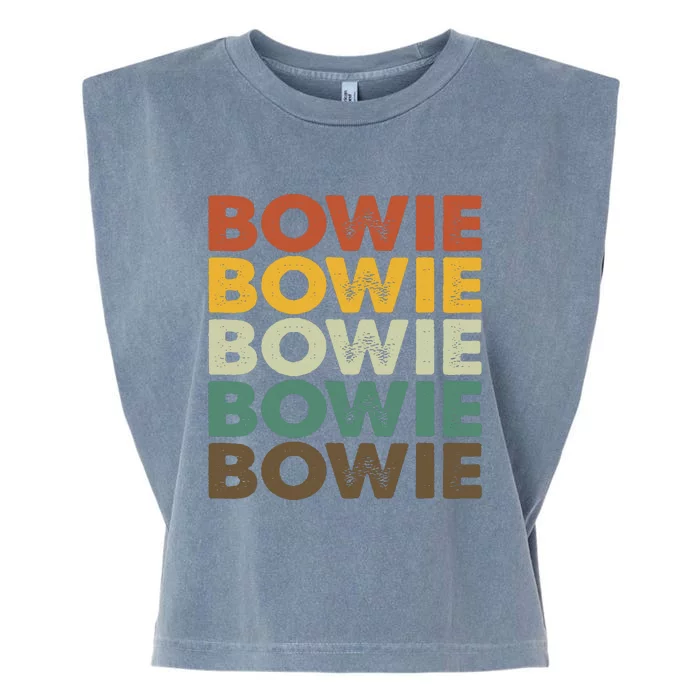 Bowie Maryland Retro Vintage Garment-Dyed Women's Muscle Tee