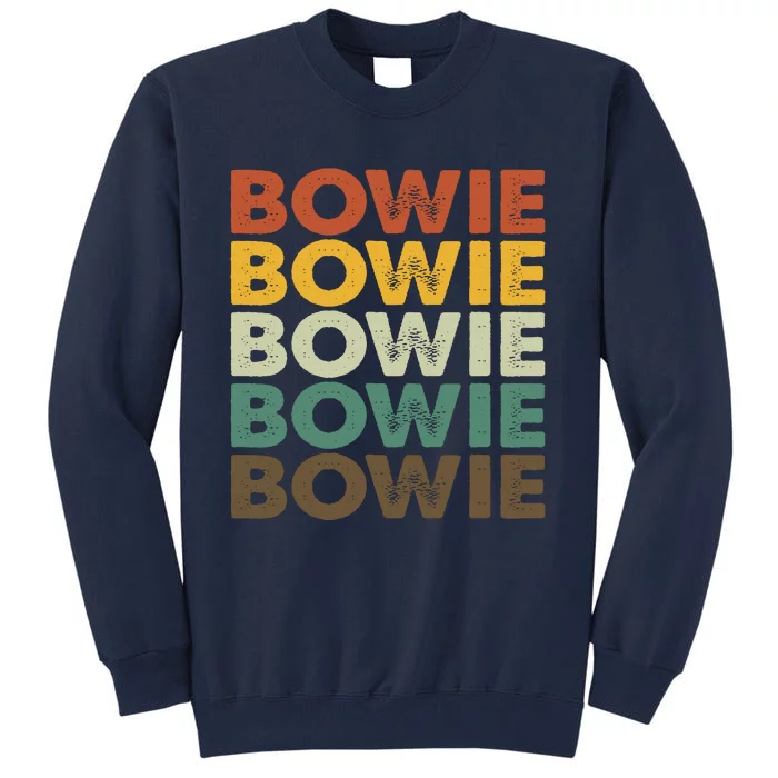 Bowie Maryland Retro Vintage Tall Sweatshirt