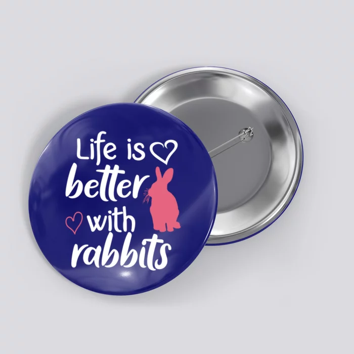 Bunny Mom Rabbit Lover Bunny Mama Rabbit Mother Meaningful Gift Button