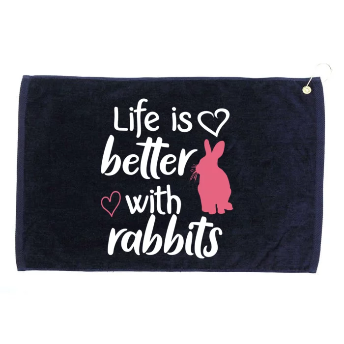 Bunny Mom Rabbit Lover Bunny Mama Rabbit Mother Meaningful Gift Grommeted Golf Towel