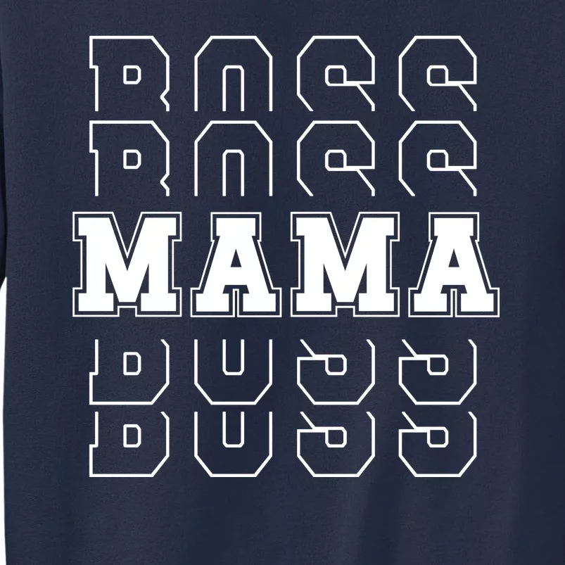 Boss Mama Retro Cute Gift For Mom Sweatshirt