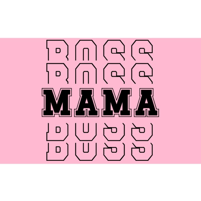 Boss Mama Retro Cute Gift For Mom Bumper Sticker