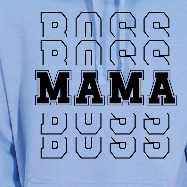 Boss Mama Retro Cute Gift For Mom Unisex Surf Hoodie