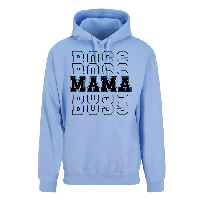 Boss Mama Retro Cute Gift For Mom Unisex Surf Hoodie