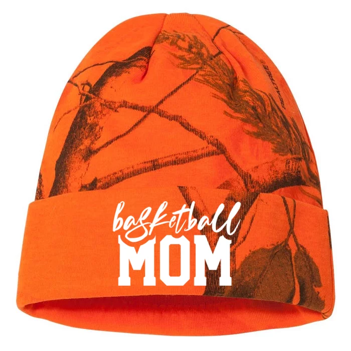 Basketball Mom Slogan Gift Kati - 12in Camo Beanie