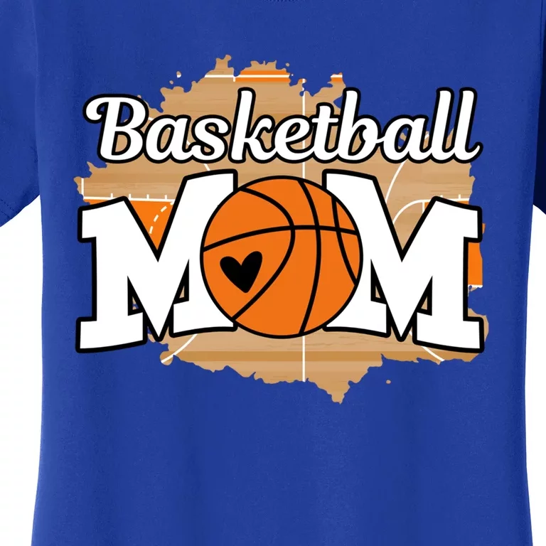 Basketball Mom Sport Team Game Day Fan Coach Mothers Day Gift Women's T-Shirt