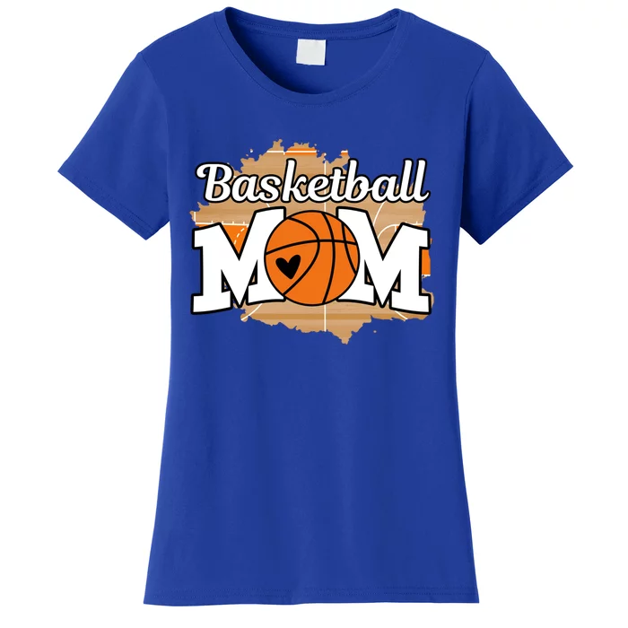 Basketball Mom Sport Team Game Day Fan Coach Mothers Day Gift Women's T-Shirt