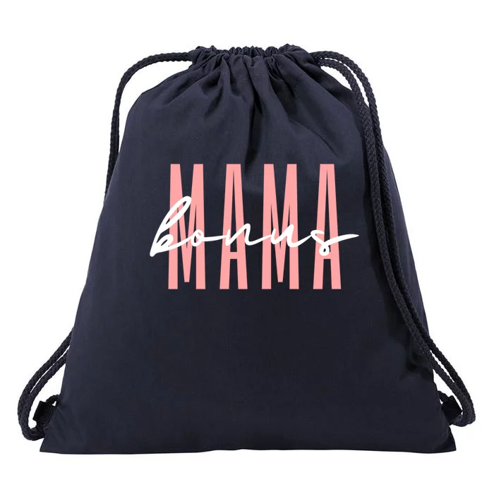 Bonus Mama Stepmom Step Mama Mother’S Day Gift Drawstring Bag