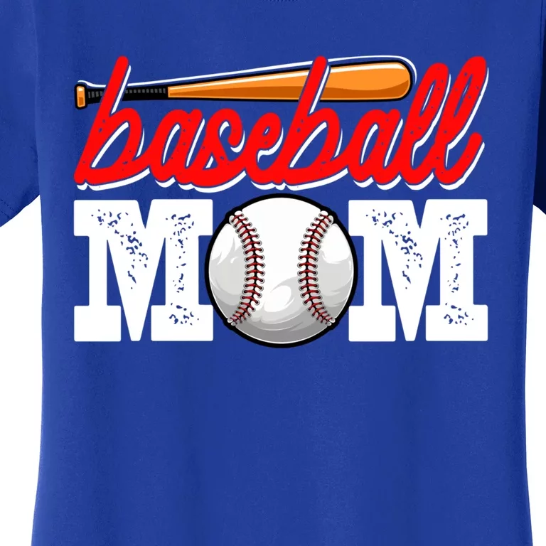 Baseball Mom Sports Mothers Day Mommy Mama Baseball Lover Gift Women's T-Shirt