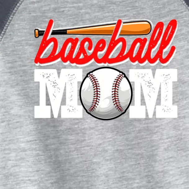 Baseball Mom Sports Mothers Day Mommy Mama Baseball Lover Gift Toddler Fine Jersey T-Shirt