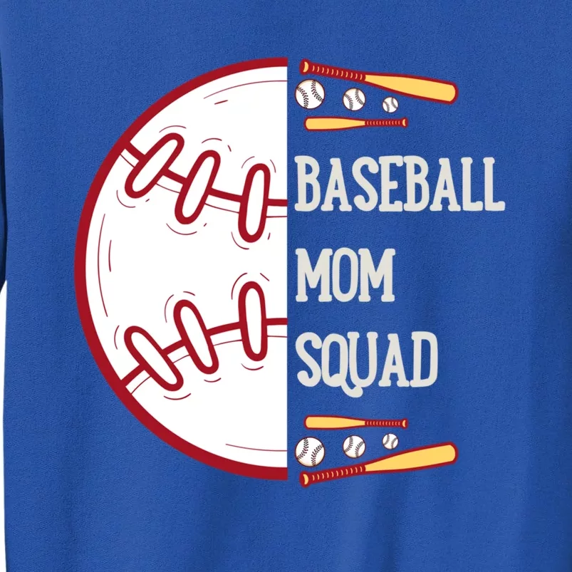 Baseball Mom Squad Gift Tall Sweatshirt