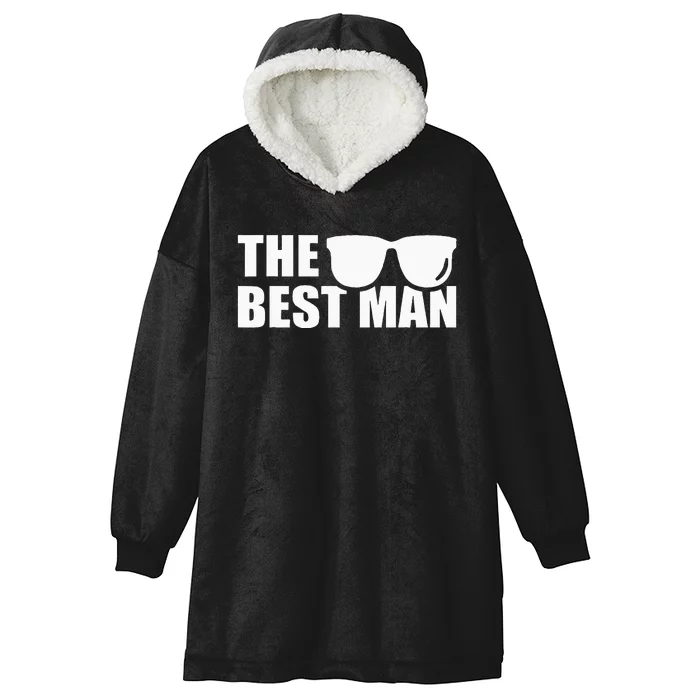 Best Man Stag Party Hooded Wearable Blanket