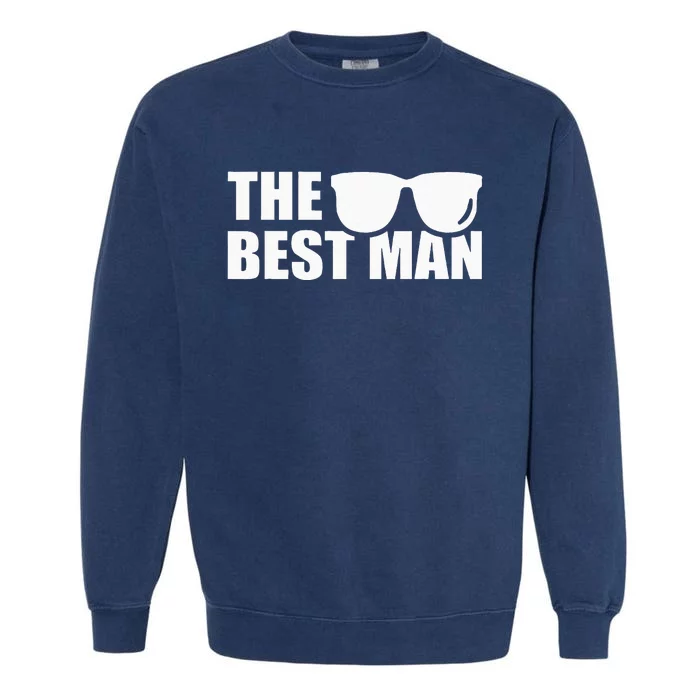 Best Man Stag Party Garment-Dyed Sweatshirt