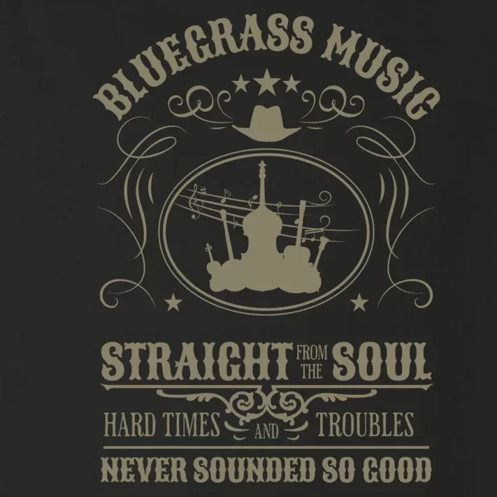 Bluegrass Music Straight From The Soul Toddler Long Sleeve Shirt