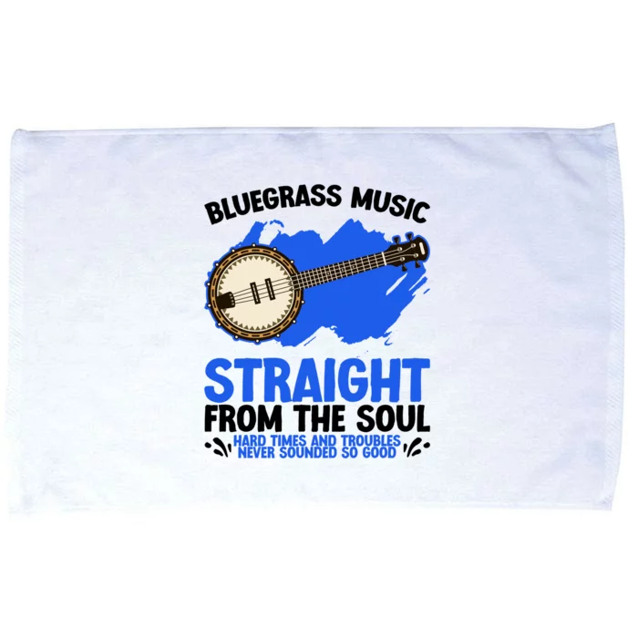 Bluegrass Music Straight From The Soul Microfiber Hand Towel