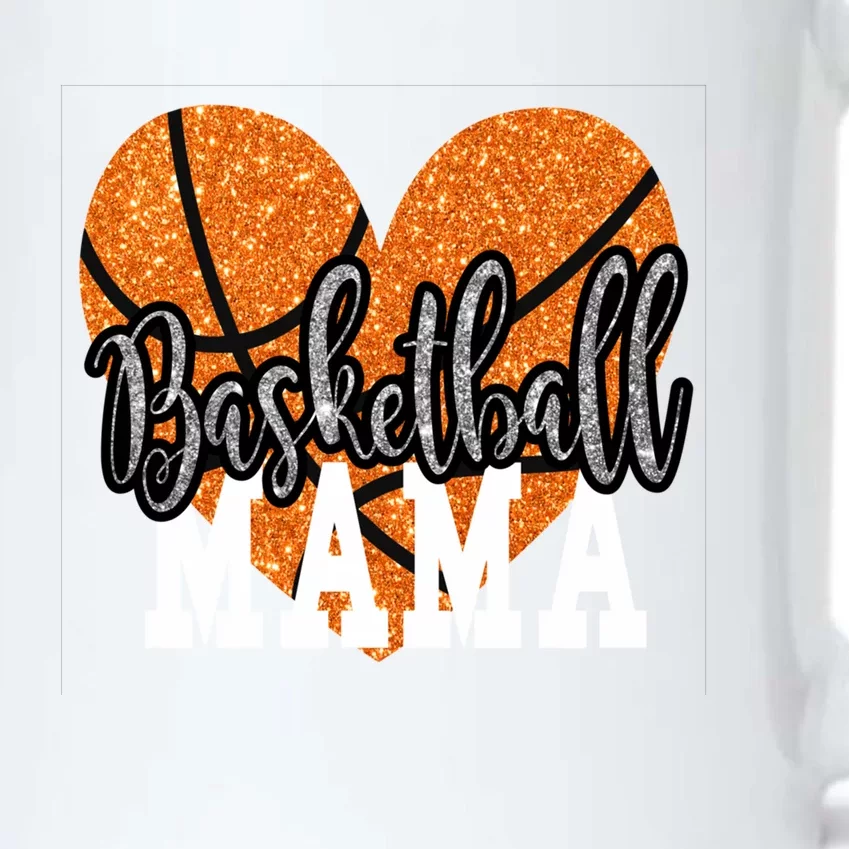 Basketball Mama Sports Mom Meaningful Gift Black Color Changing Mug