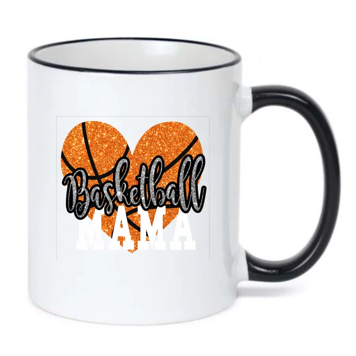 Basketball Mama Sports Mom Meaningful Gift Black Color Changing Mug