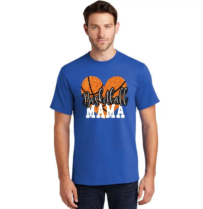 Basketball Mama Sports Mom Meaningful Gift Tall T-Shirt