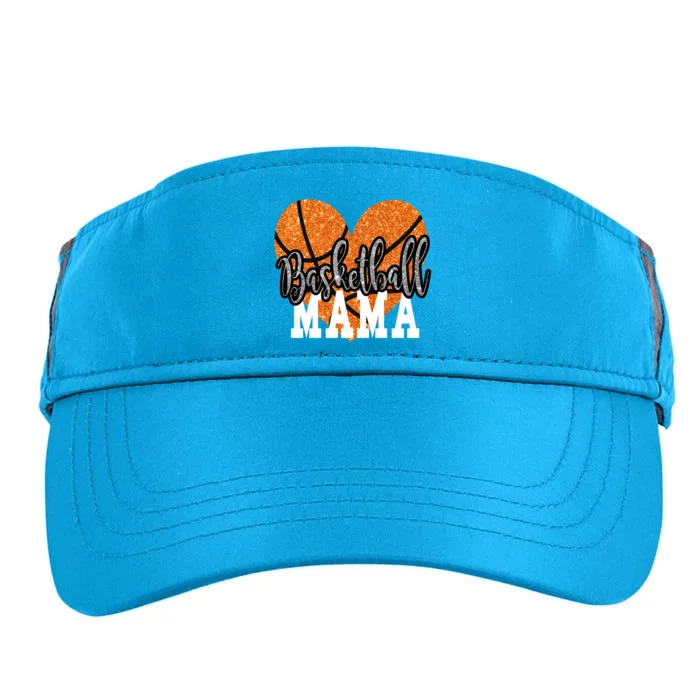 Basketball Mama Sports Mom Meaningful Gift Adult Drive Performance Visor