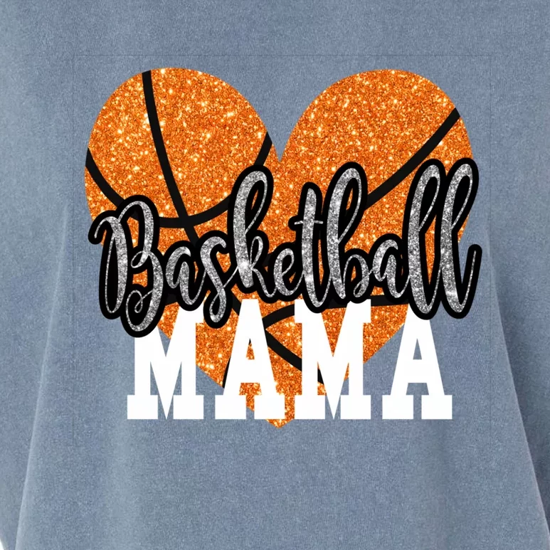 Basketball Mama Sports Mom Meaningful Gift Garment-Dyed Women's Muscle Tee