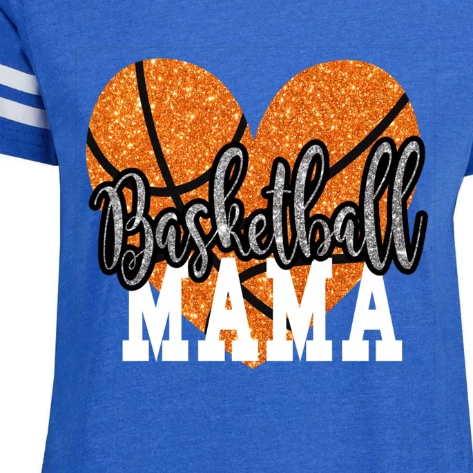 Basketball Mama Sports Mom Meaningful Gift Enza Ladies Jersey Football T-Shirt