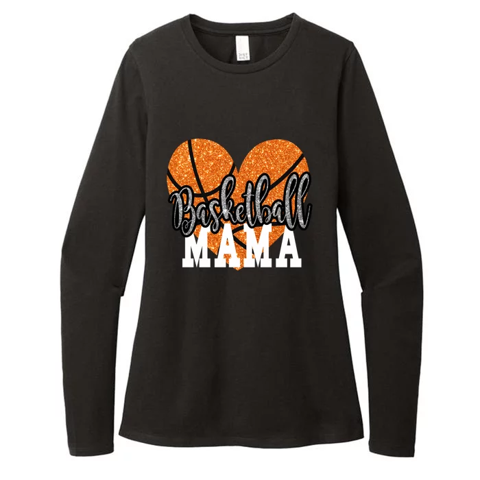 Basketball Mama Sports Mom Gift Womens CVC Long Sleeve Shirt