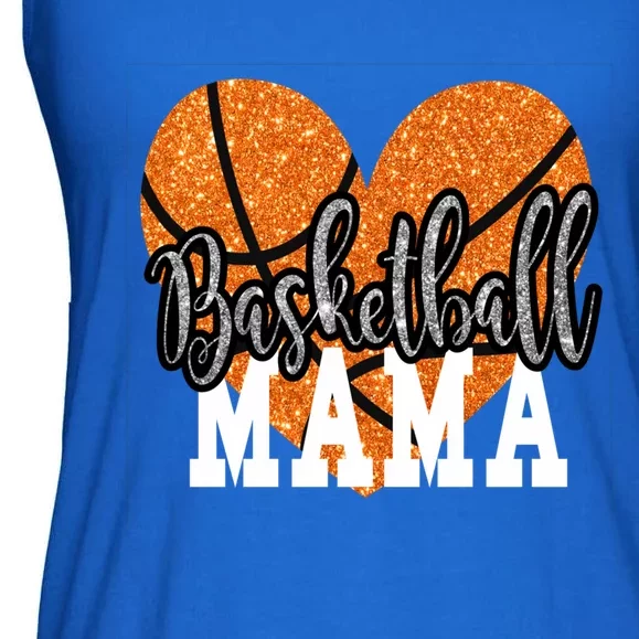 Basketball Mama Sports Mom Gift Ladies Essential Flowy Tank