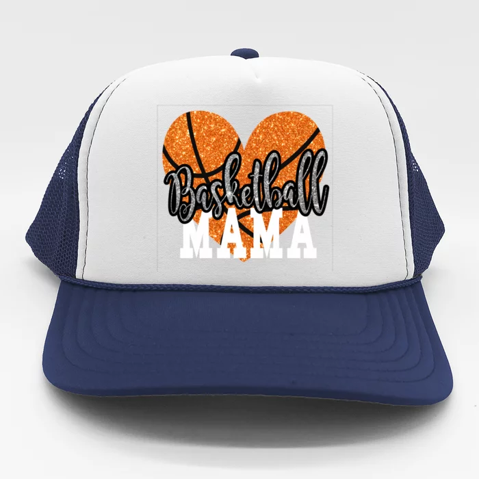 Basketball Mama Sports Mom Gift Trucker Hat