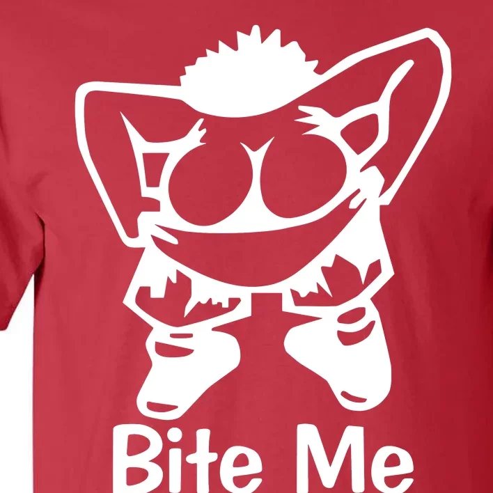 Bite Me Sayings Fun Tall T-Shirt