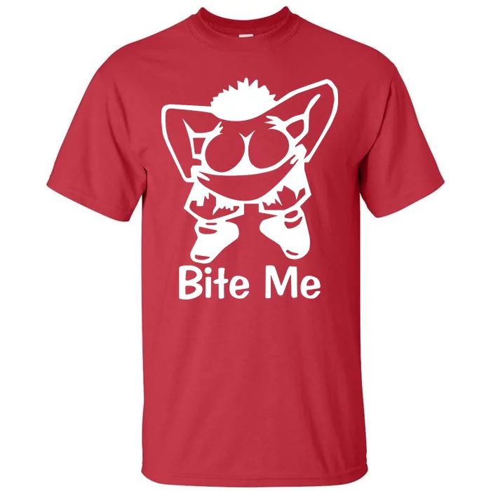 Bite Me Sayings Fun Tall T-Shirt